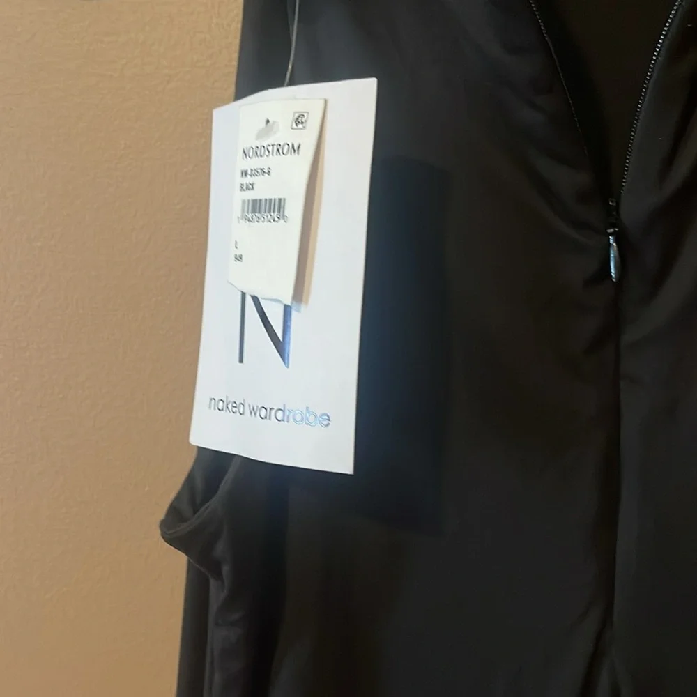 Naked Wardrobe Black mock neck mini dress - Picture 5 of 10